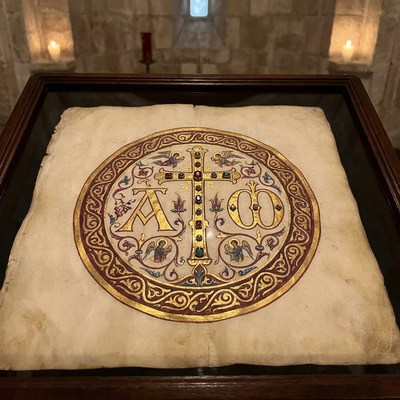 Illuminated Alpha and Omega