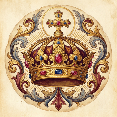 Illuminated crown of glory