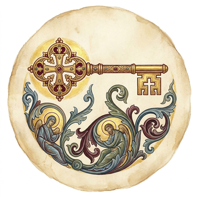 Illuminated keys of the kingdom